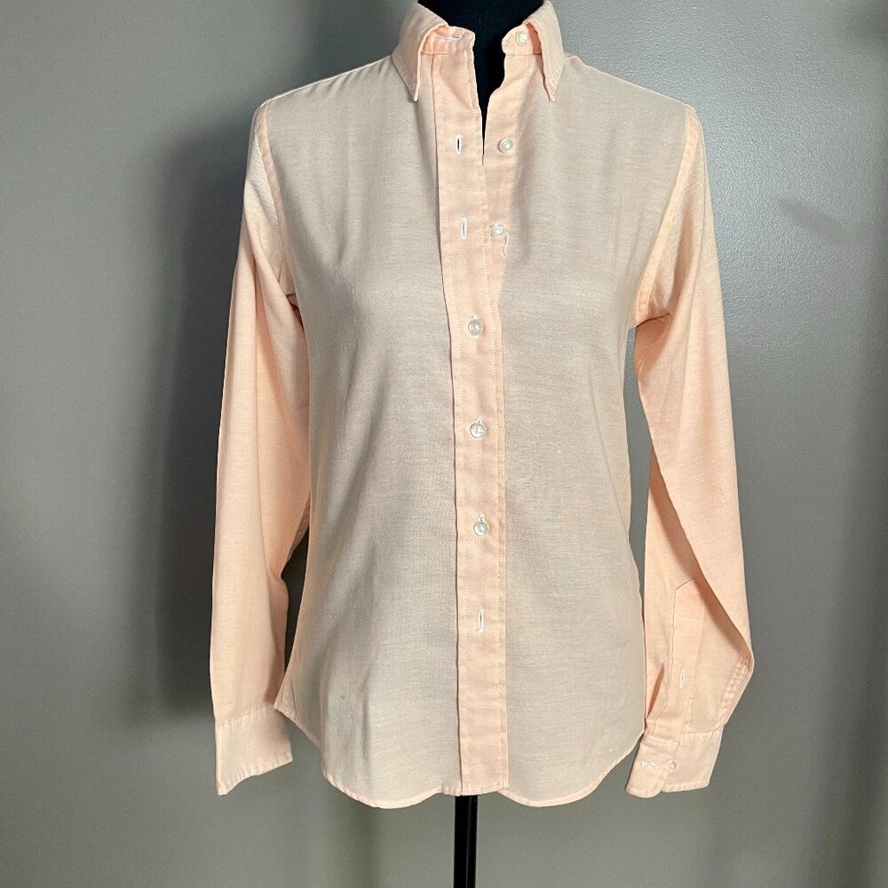 LL BEAN Vintage Salmon Shirt